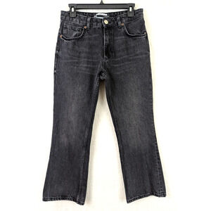 Zara Black Straight Leg Jeans